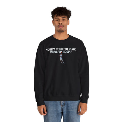 Josiah McDonald Phrase Crewneck Sweatshirt