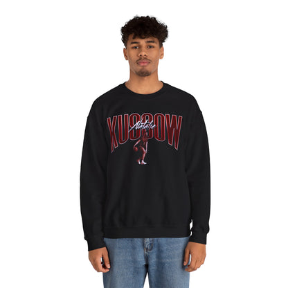 Natalie Kussow Curved Combo Colored Crewneck Sweatshirt