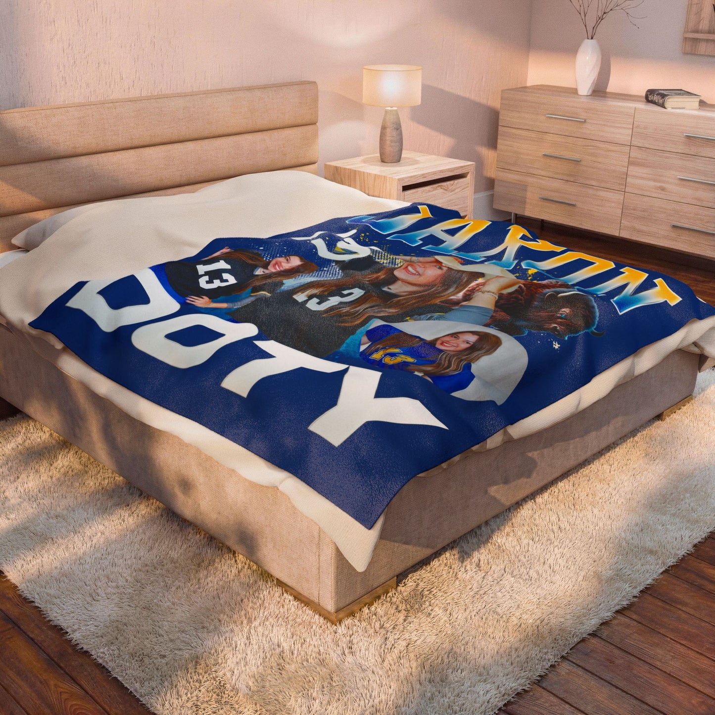 Jaxon Doty 60"-80" Plush Blanket