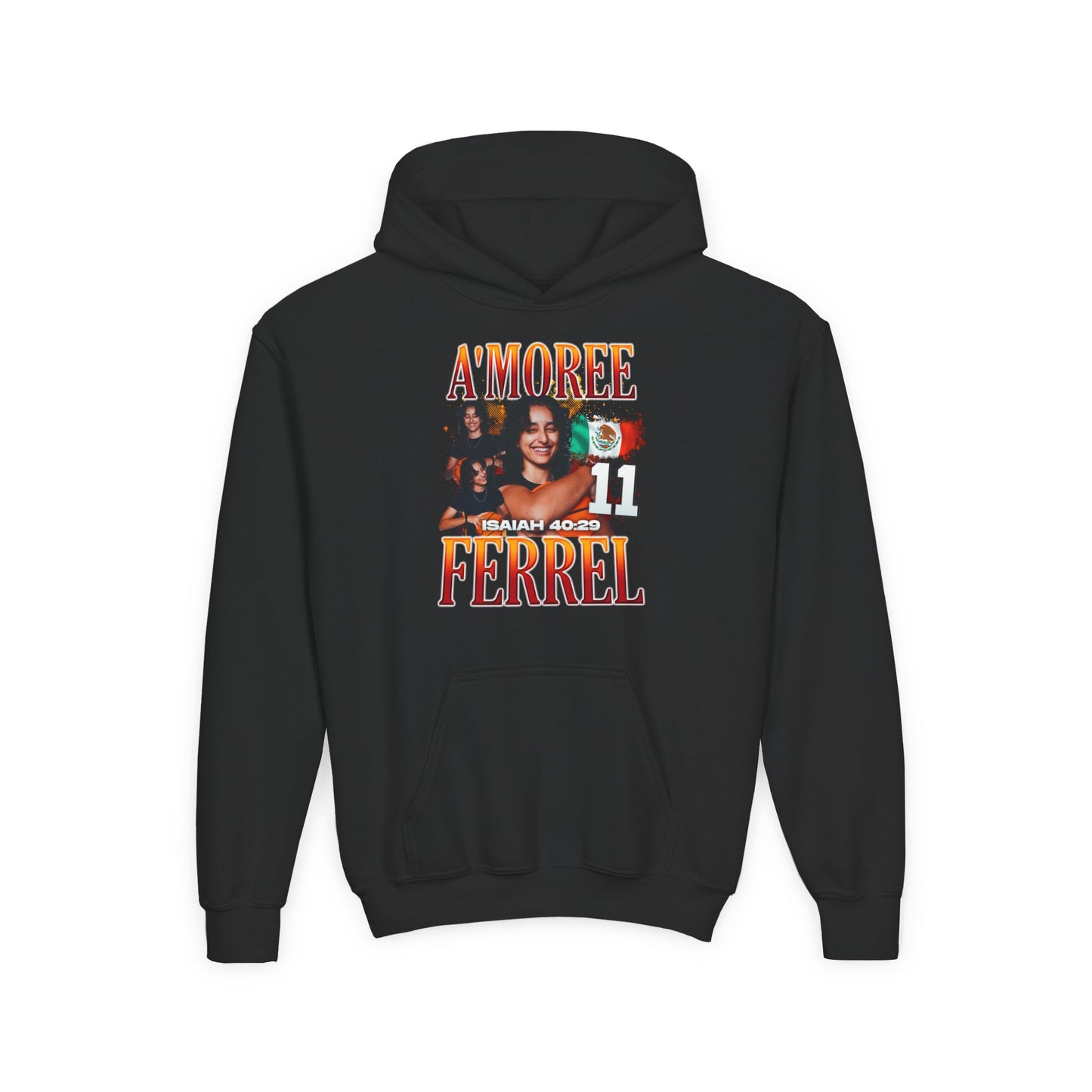 A'Moree Ferrel Kids Hoodie
