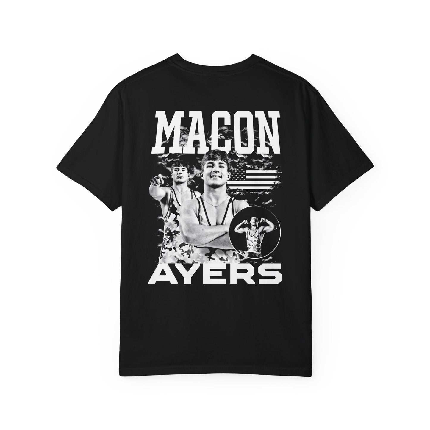 Macon Ayers Vintage Blackout Premium Tee