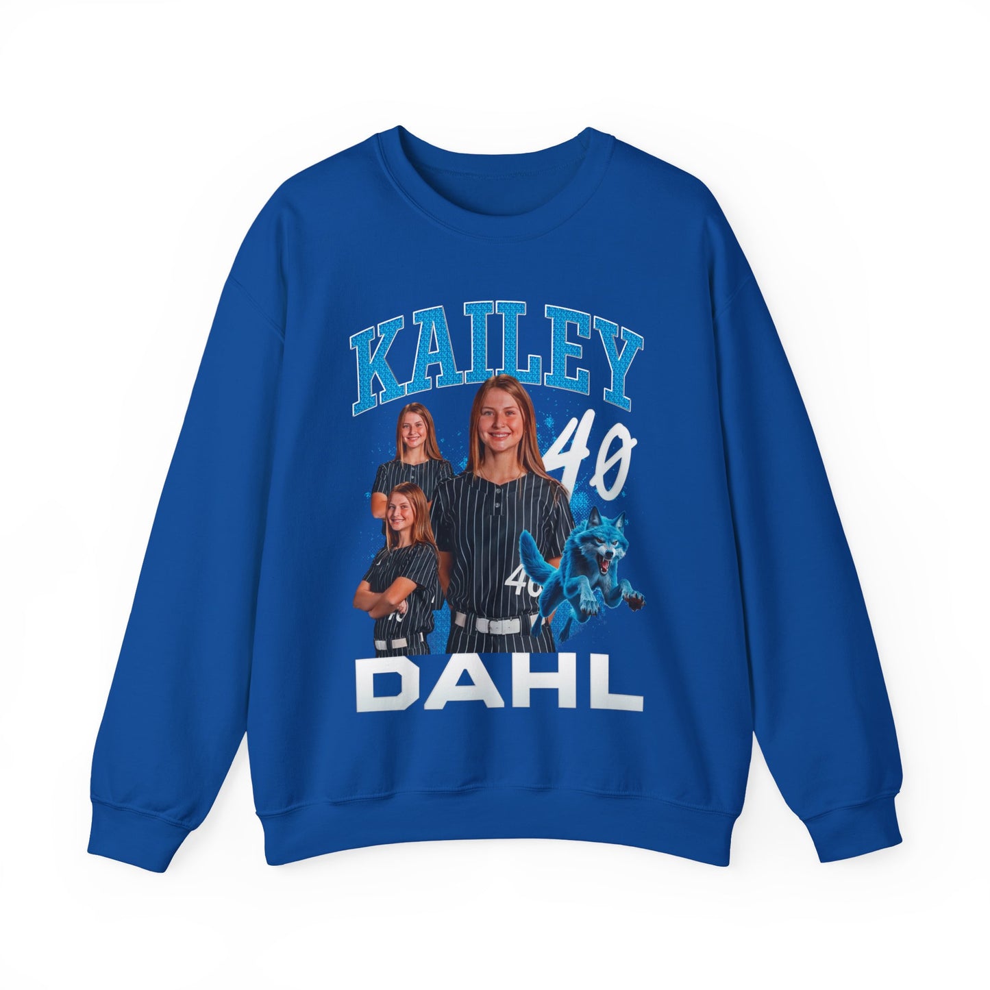 Kailey Dahl First Name Highlight Crewneck Sweatshirt