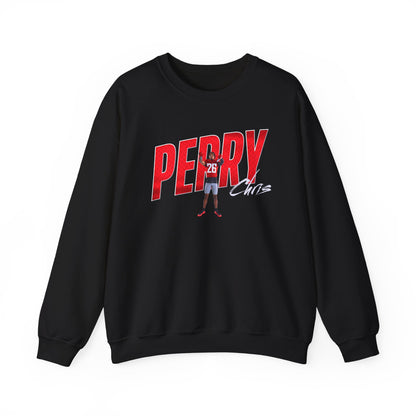 Chris Perry Cursive Combo Crewneck Sweatshirt