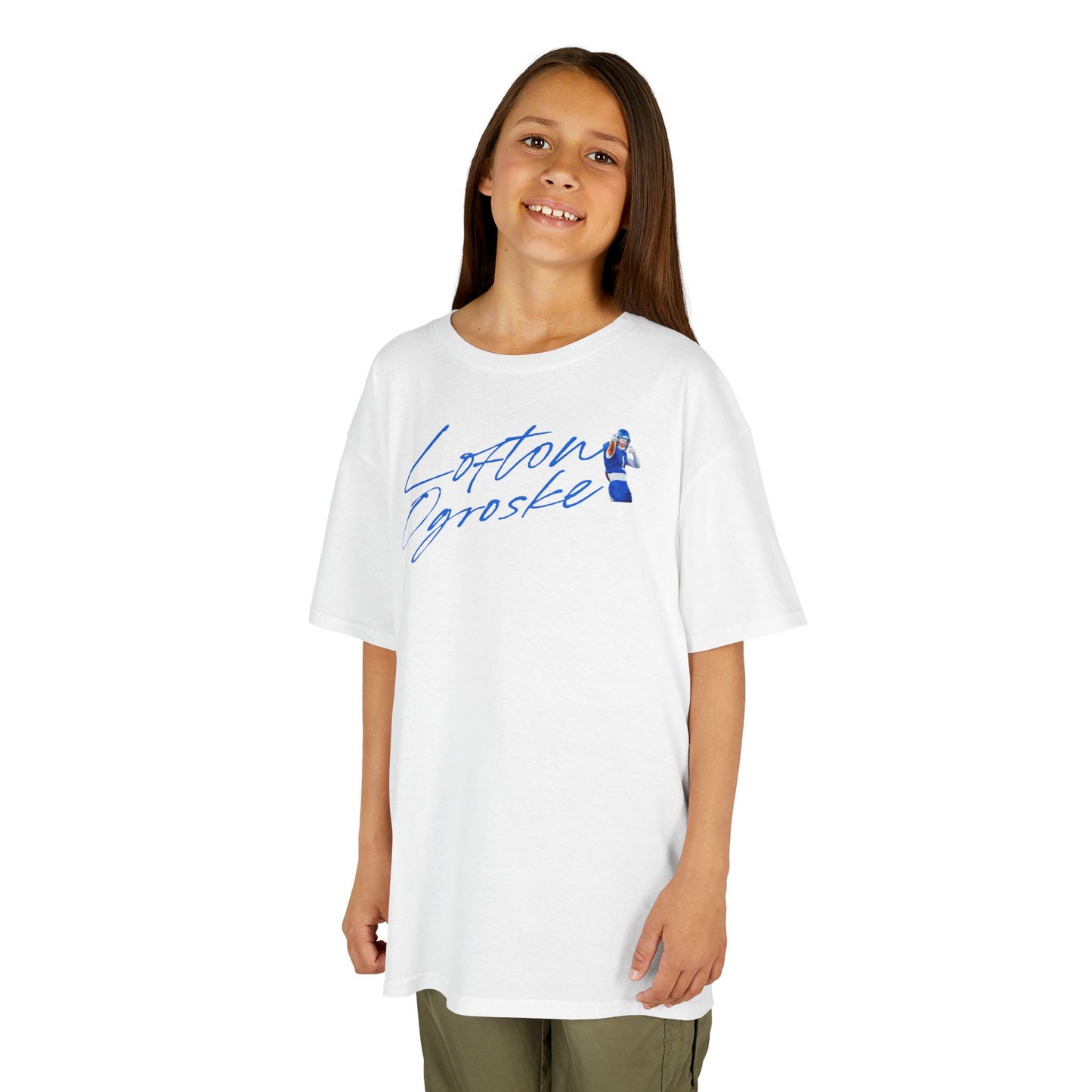Lofton Ogroske Cursive Kids Tee