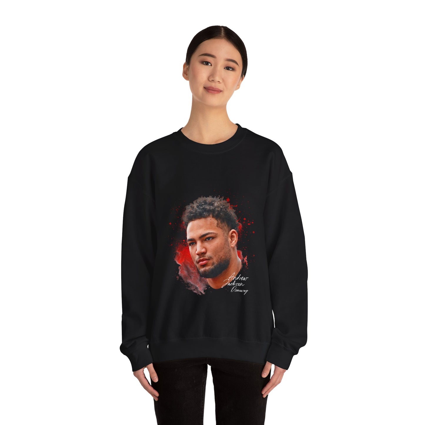 Andrew Jackson-Dunaway Big Head Crewneck Sweatshirt