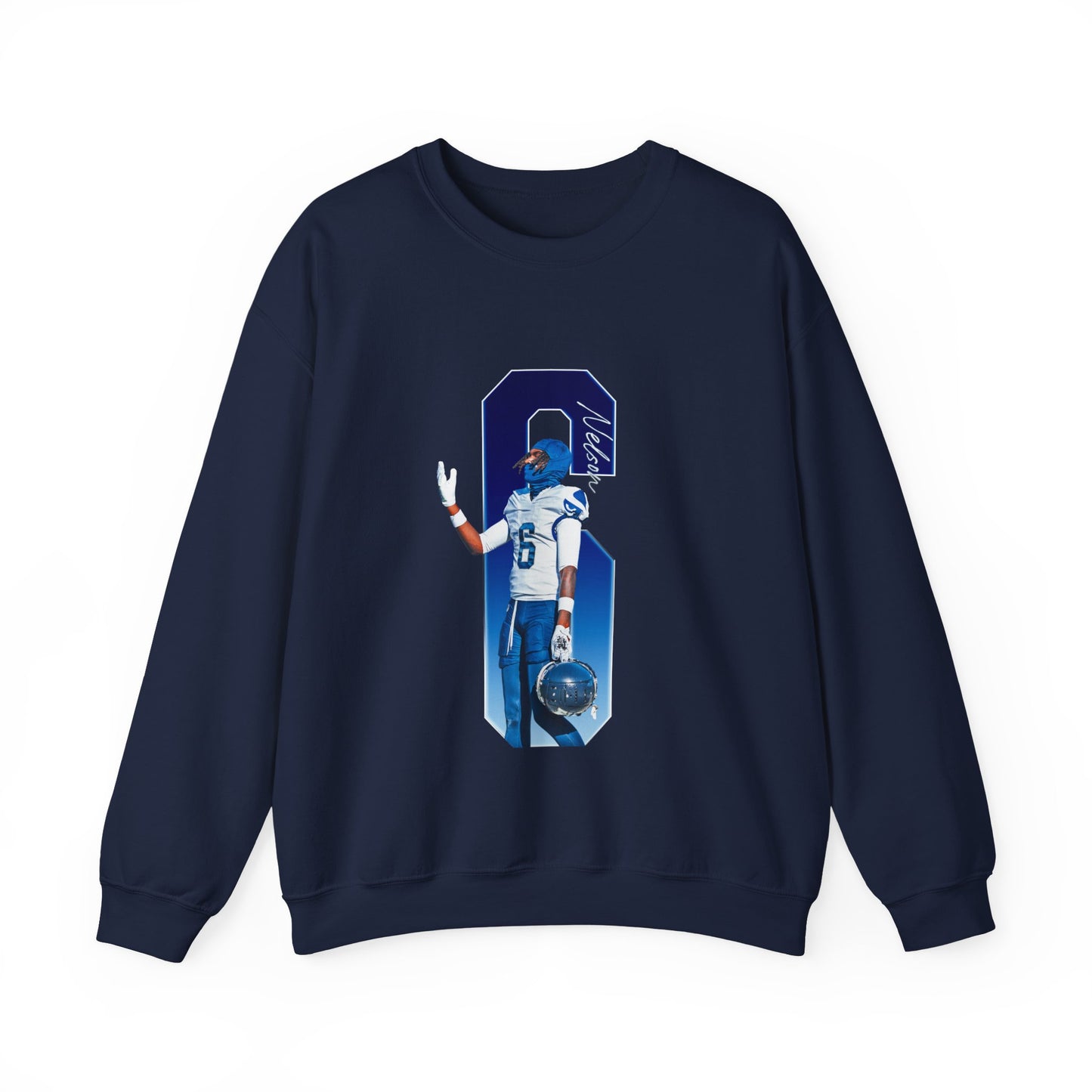 Eric Nelson Player Icon Number Crewneck Sweatshirt