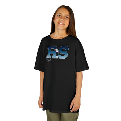 Reese Smith Big Initials Colored Kids Tee