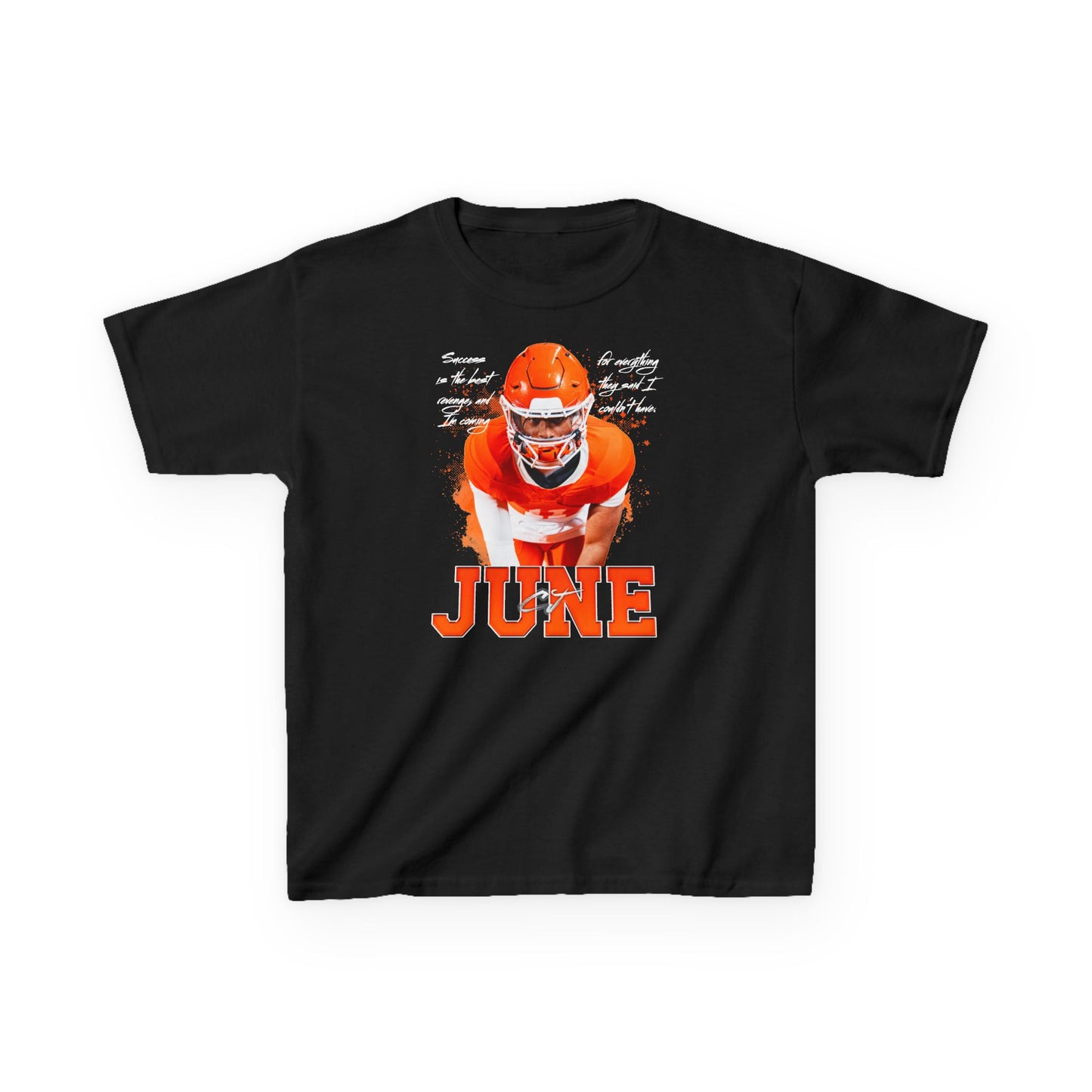 CJ June Featured Quote Kids Tee
