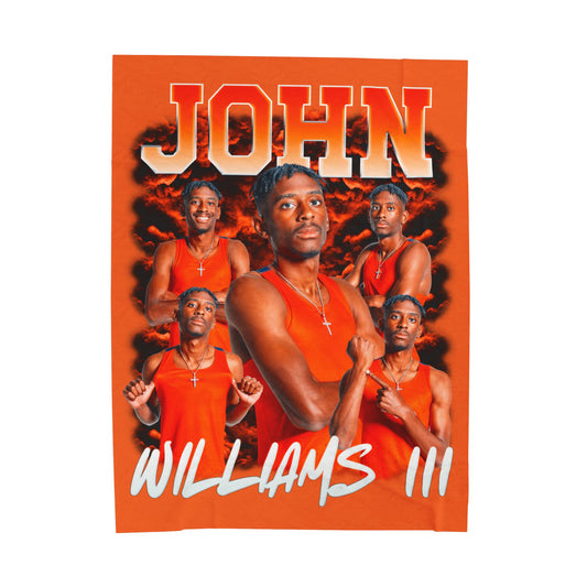 John Williams III 60"-80" Plush Blanket