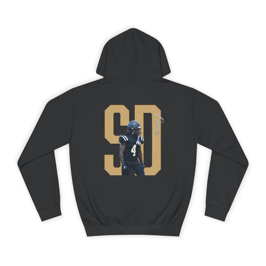 Semaj Demps Player Icon Initials Premium Hoodie