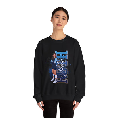 Abbie Roth Vertical Name Crewneck Sweatshirt