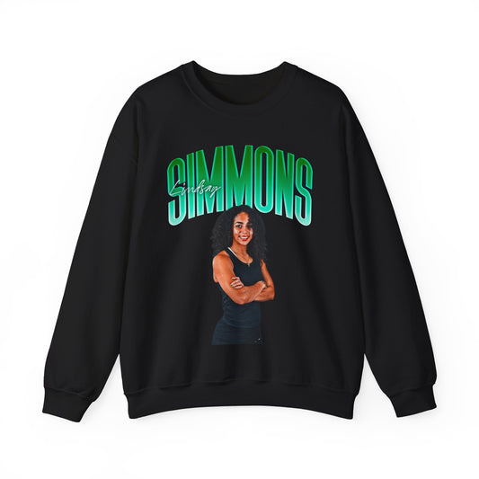 Lindsay Simmons Big Last Name Crewneck Sweatshirt
