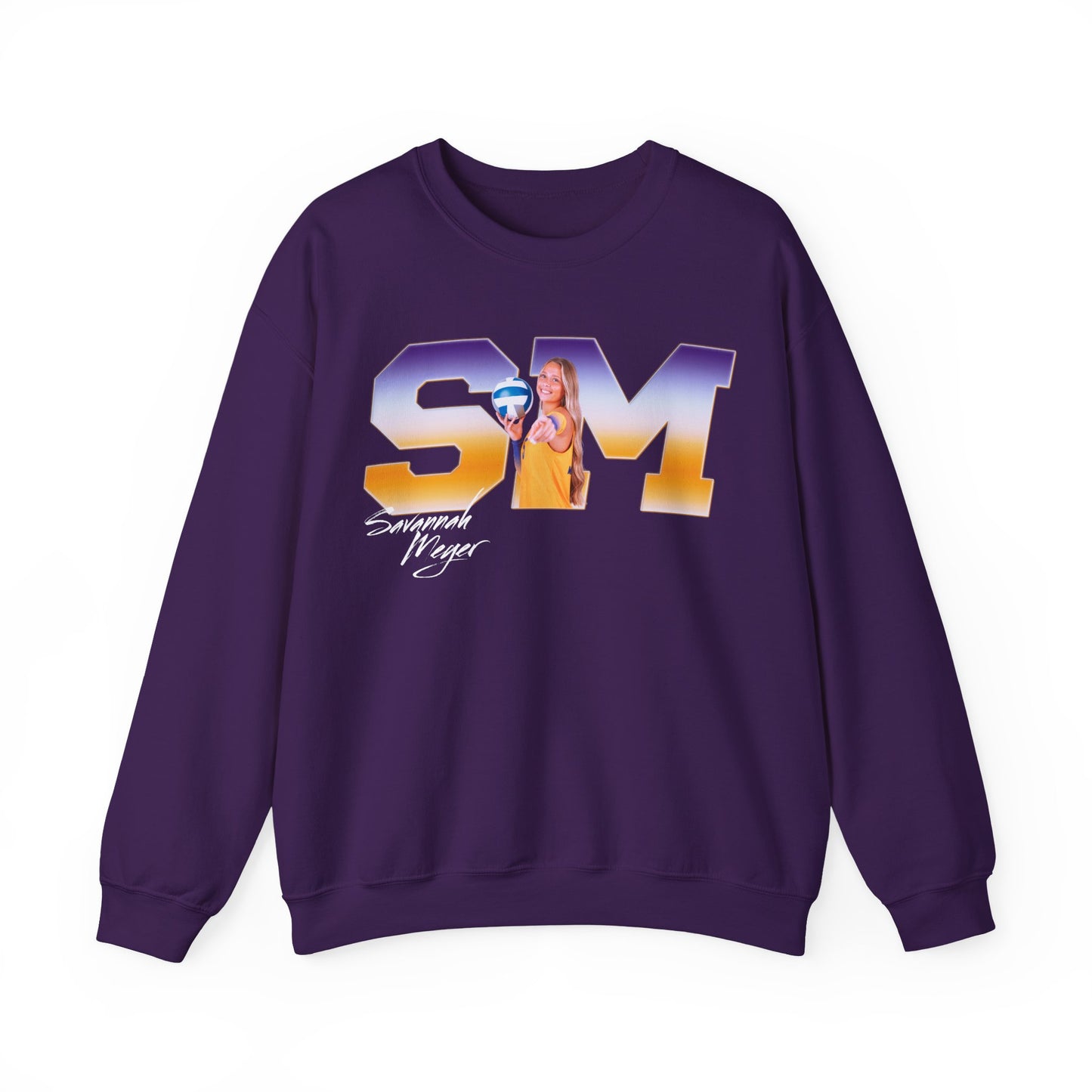 Savannah Meyer Big Initials Crewneck Sweatshirt