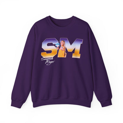 Savannah Meyer Big Initials Crewneck Sweatshirt