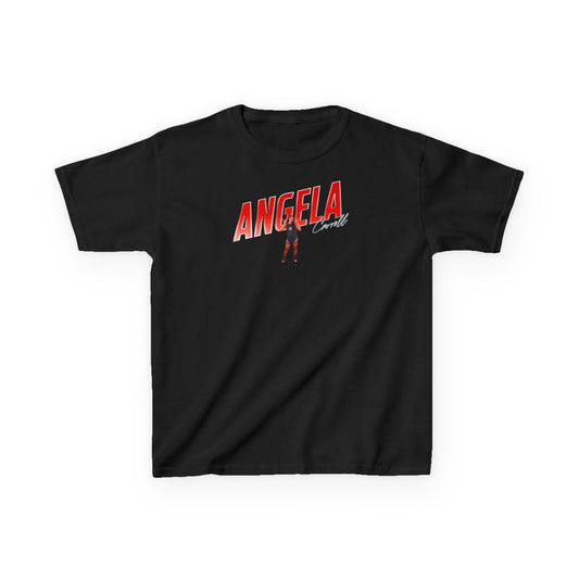 Angela Carroll Cursive Combo Colored Kids Tee