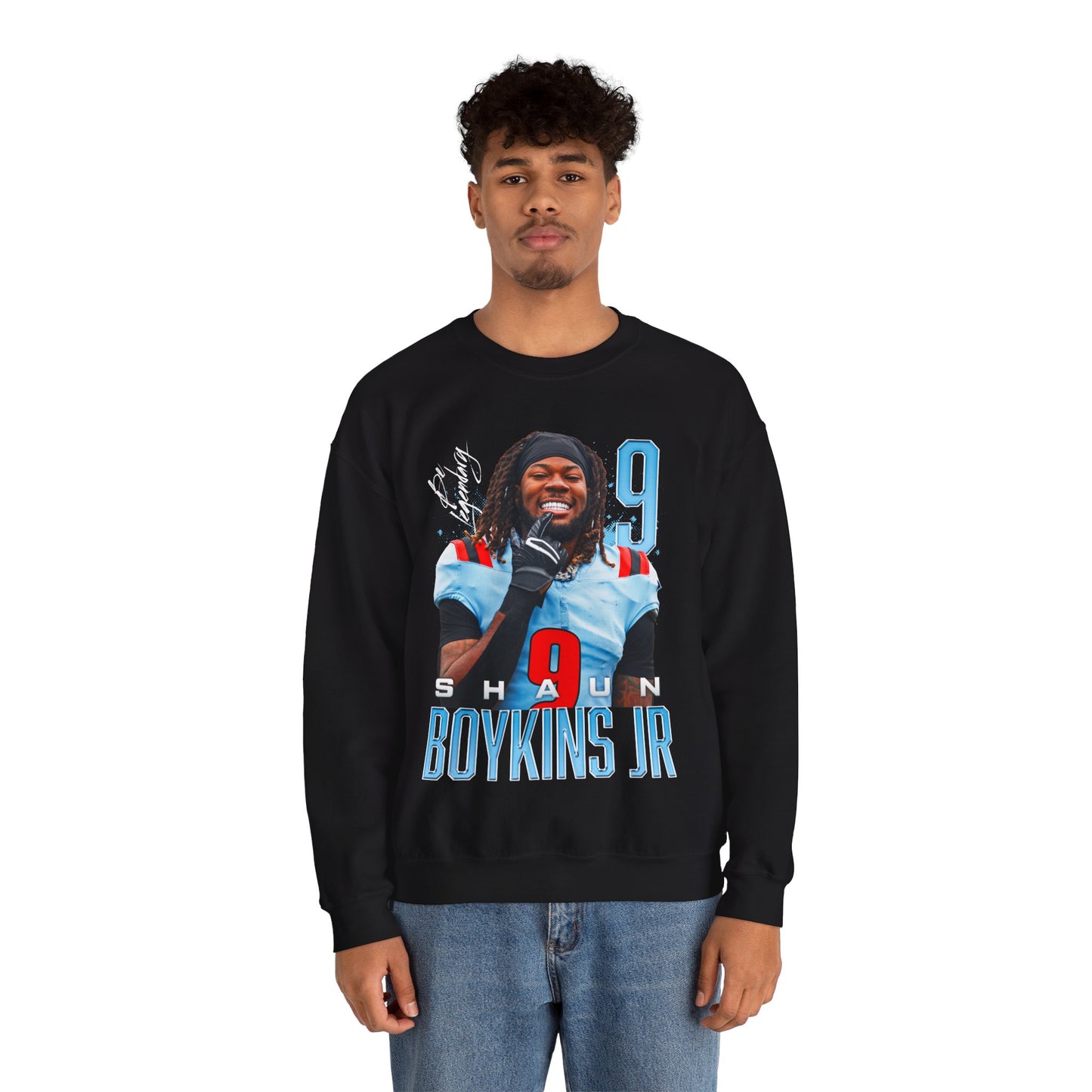 Shaun Boykins Jr. Featured Quote Crewneck Sweatshirt
