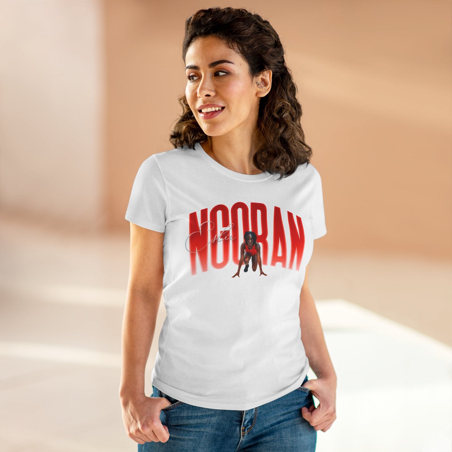 Eslie Ngoran Big Last Name Women's Tee