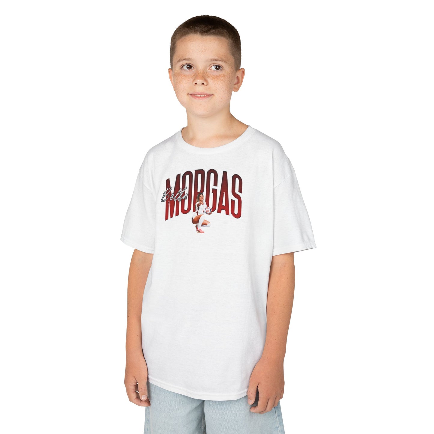Bella Morgas Curved Combo Colored Kids Tee