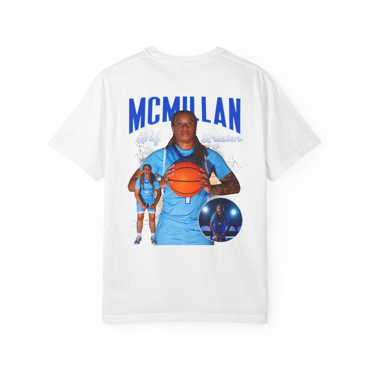 Kristen McMillan Logo Front & Back Premium Tee