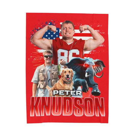 Peter Knudson 60"-80" Plush Blanket
