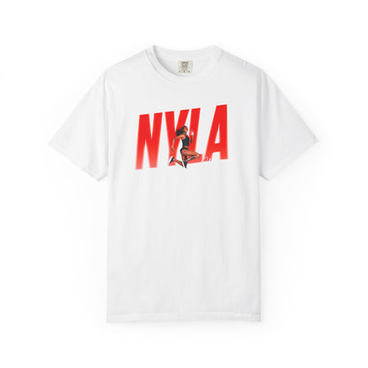 Nyla Cherry Cursive Combo Colored Premium Tee