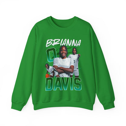 Brianna Davis White & Colored Combo Crewneck Sweatshirt