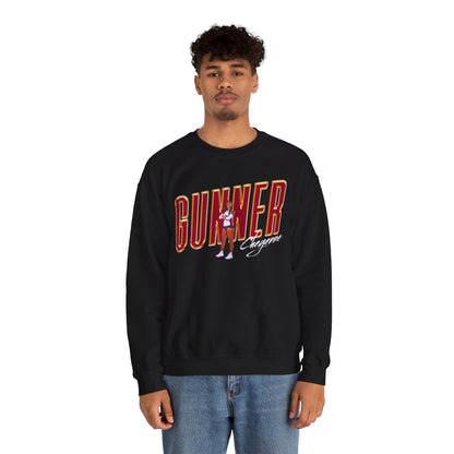 Cheyenne Gunner Cursive Combo Crewneck Sweatshirt