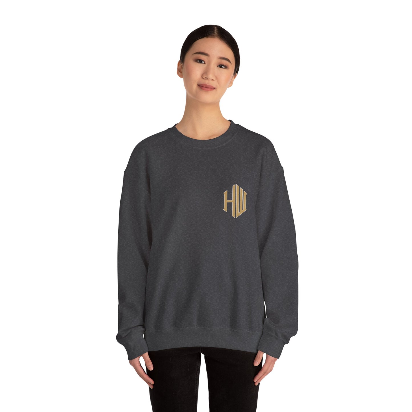 Haley Waggoner Logo Front & Back Crewneck