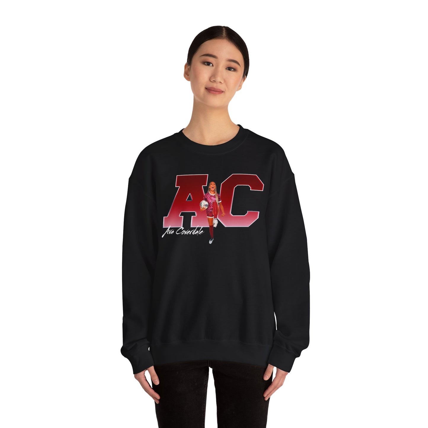 Ava Coverdale Big Initals Crewneck Sweatshirt