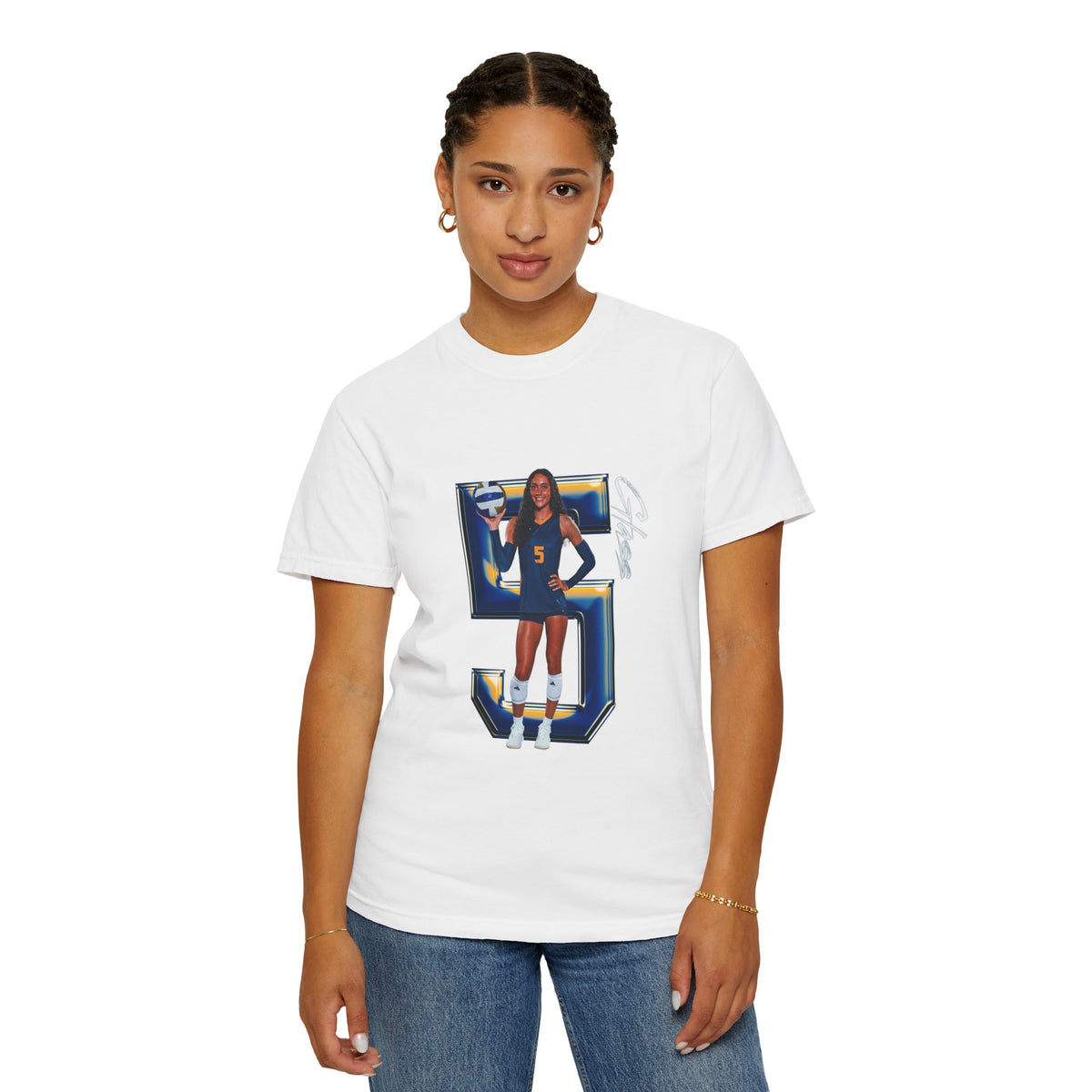 Jordin Glass Player Icon Number Premium Tee
