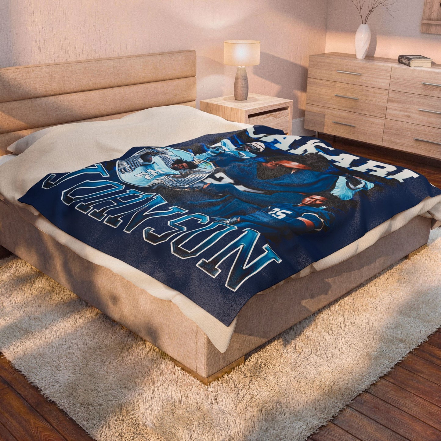 Jakari Johnson 60"-80" Plush Blanket