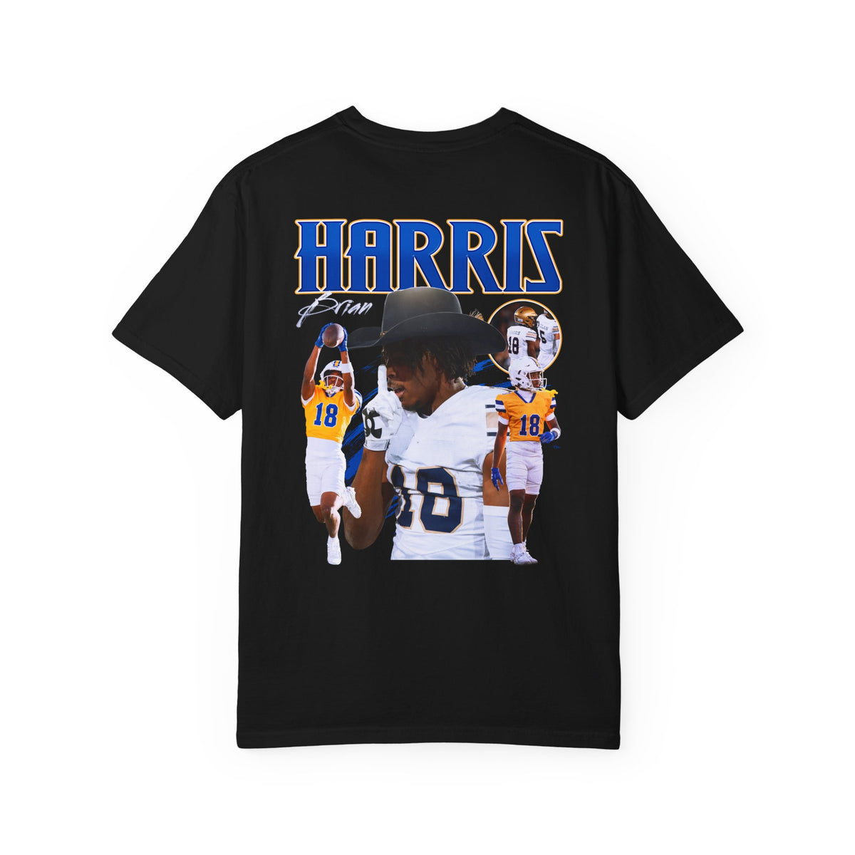 Brian Harris Logo Front & Back Premium Tee
