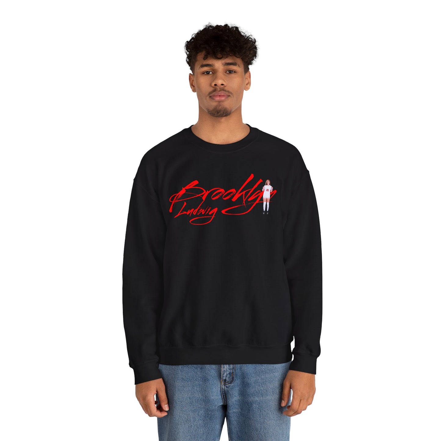 Brooklyn Ludwig Cursive Crewneck Sweatshirt
