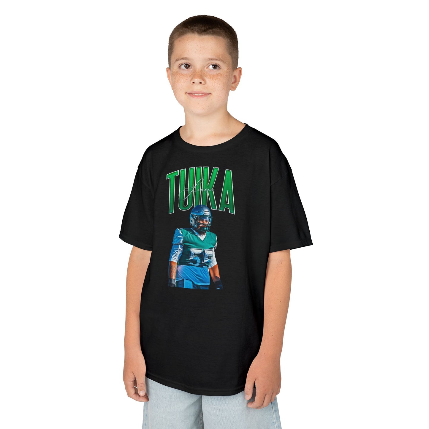 Siaosi Tuika Big Last Name Kids Tee