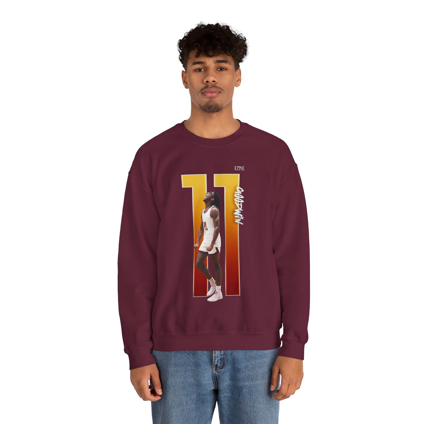 Lanadreon Goodwin Player Icon Crewneck Sweatshirt