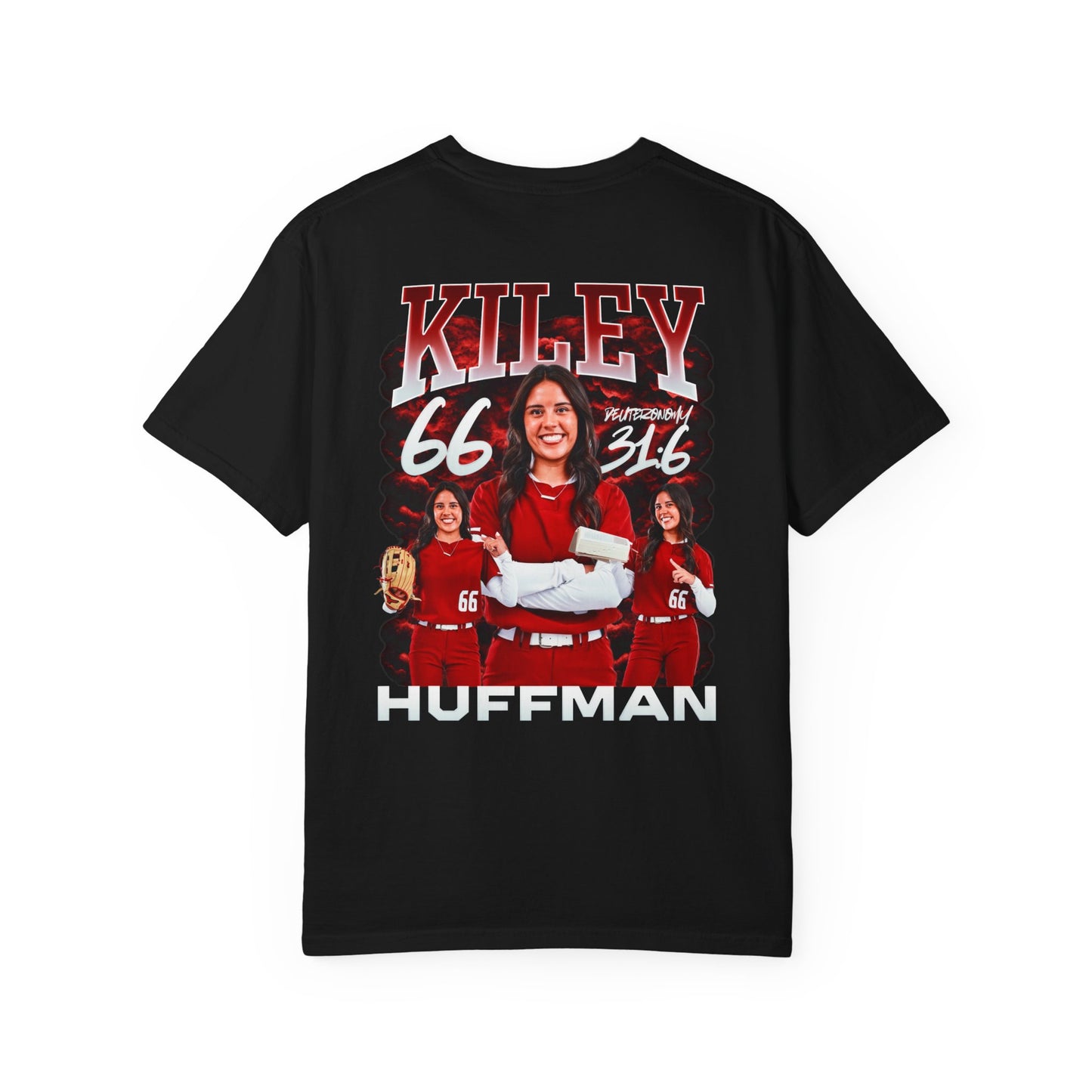 Kiley Huffman Logo Front & Back Premium Tee