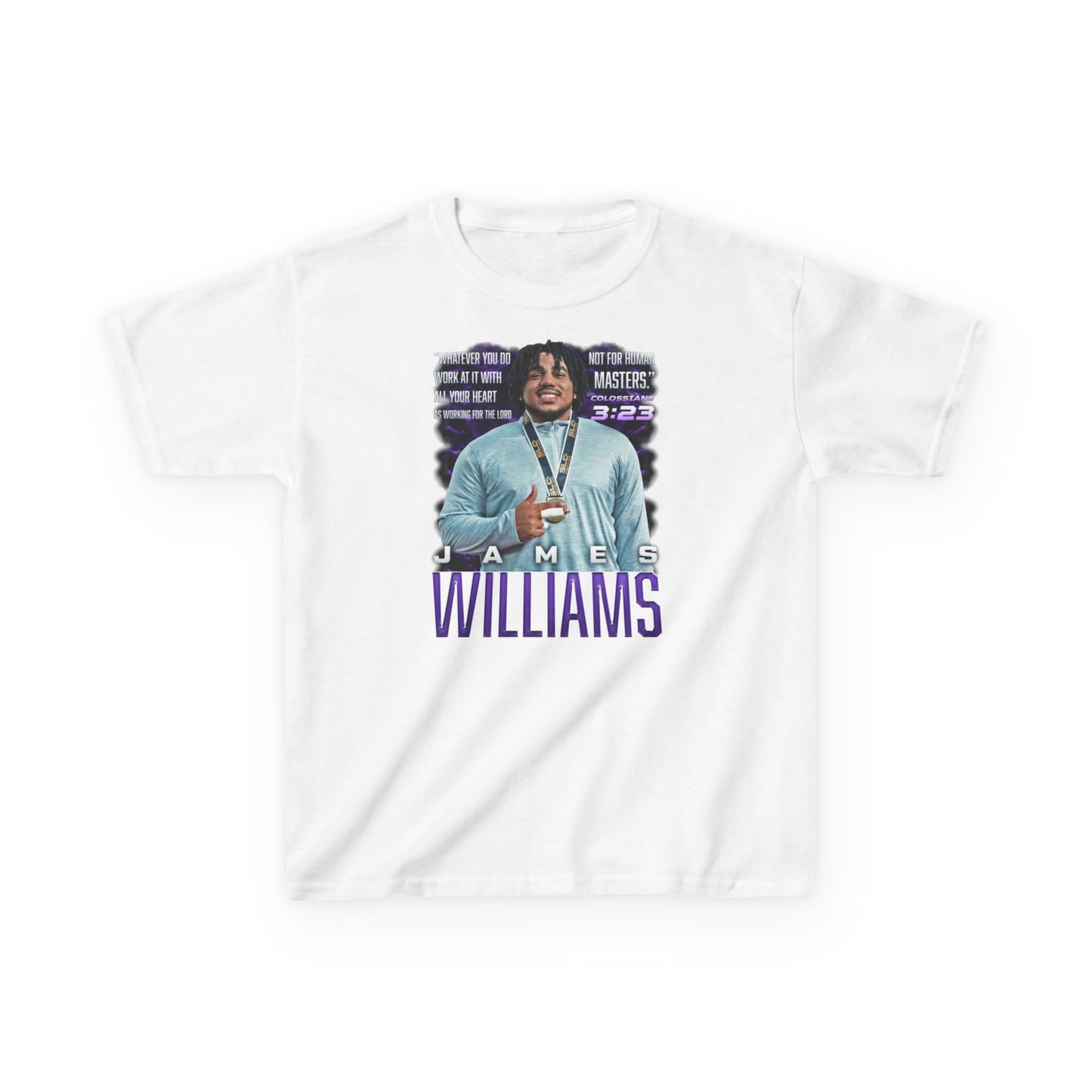 James Williams Featured Quote Kids Tee