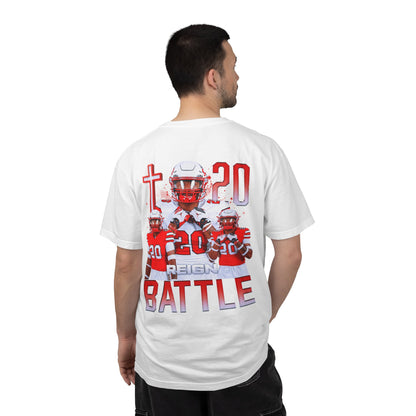 Reign Battle Logo Front & Back Premium Tee
