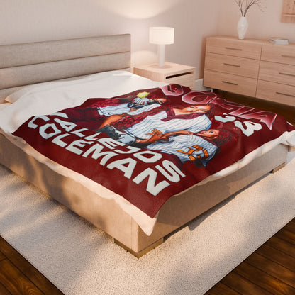 Sofia Vallejos-Coleman 60"-80" Plush Blanket