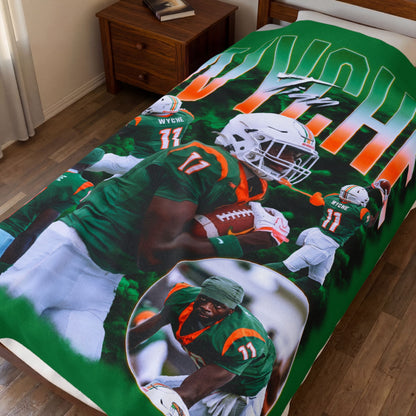 Tian Wyche 60"-80" Plush Blanket