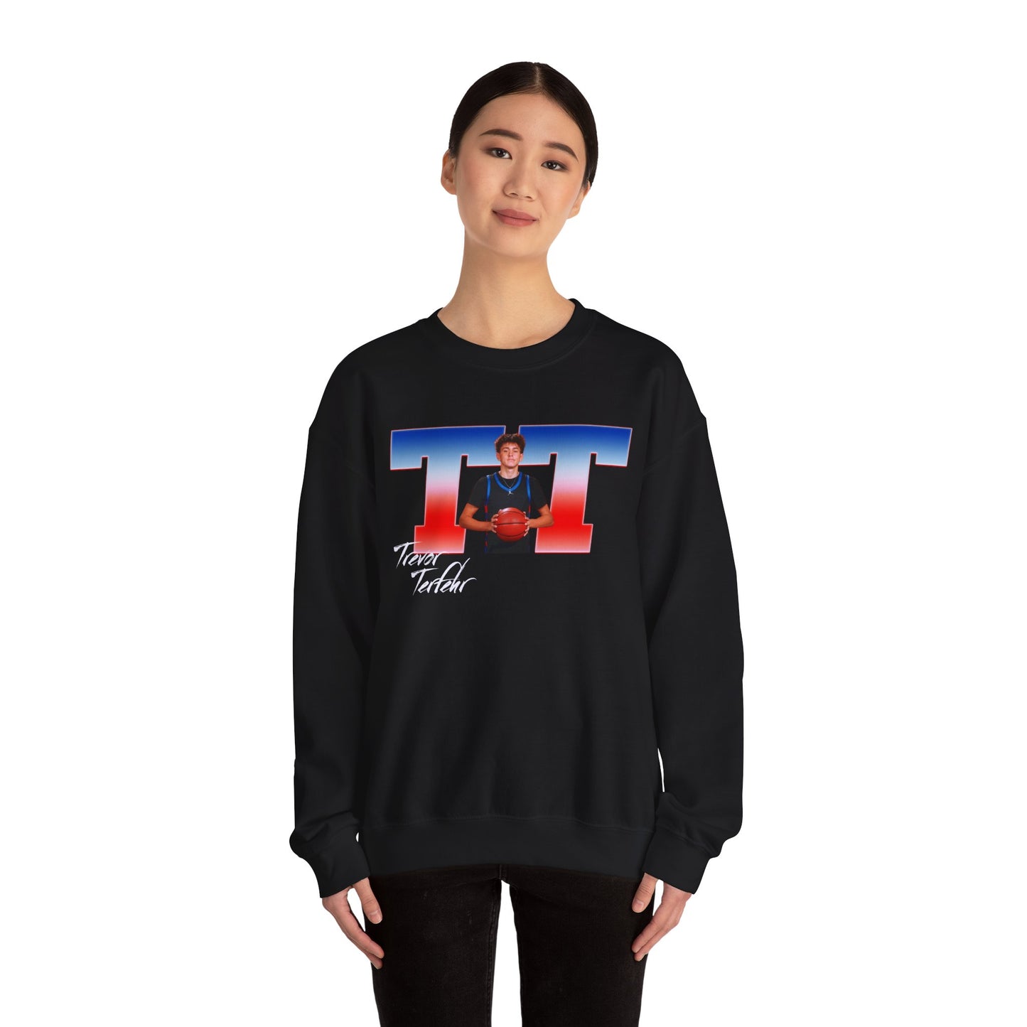 Trevor Terfehr Big Initials Crewneck Sweatshirt