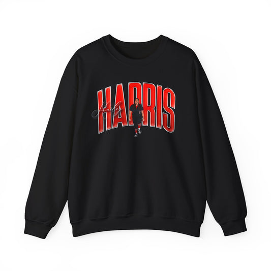 Hailey Harris Big Last Name Crewneck Sweatshirt