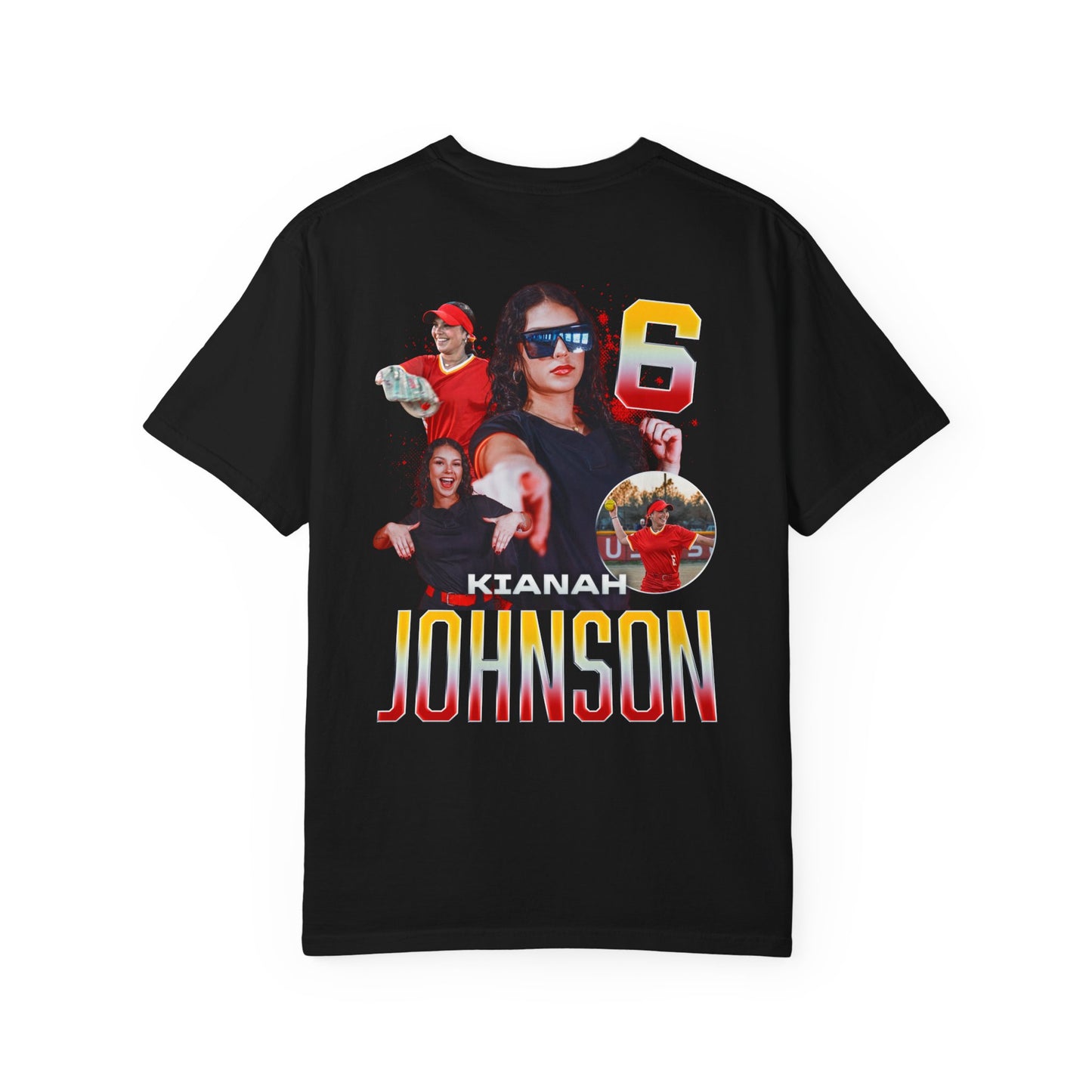 Kianah Johnson Logo Front & Back Premium Tee