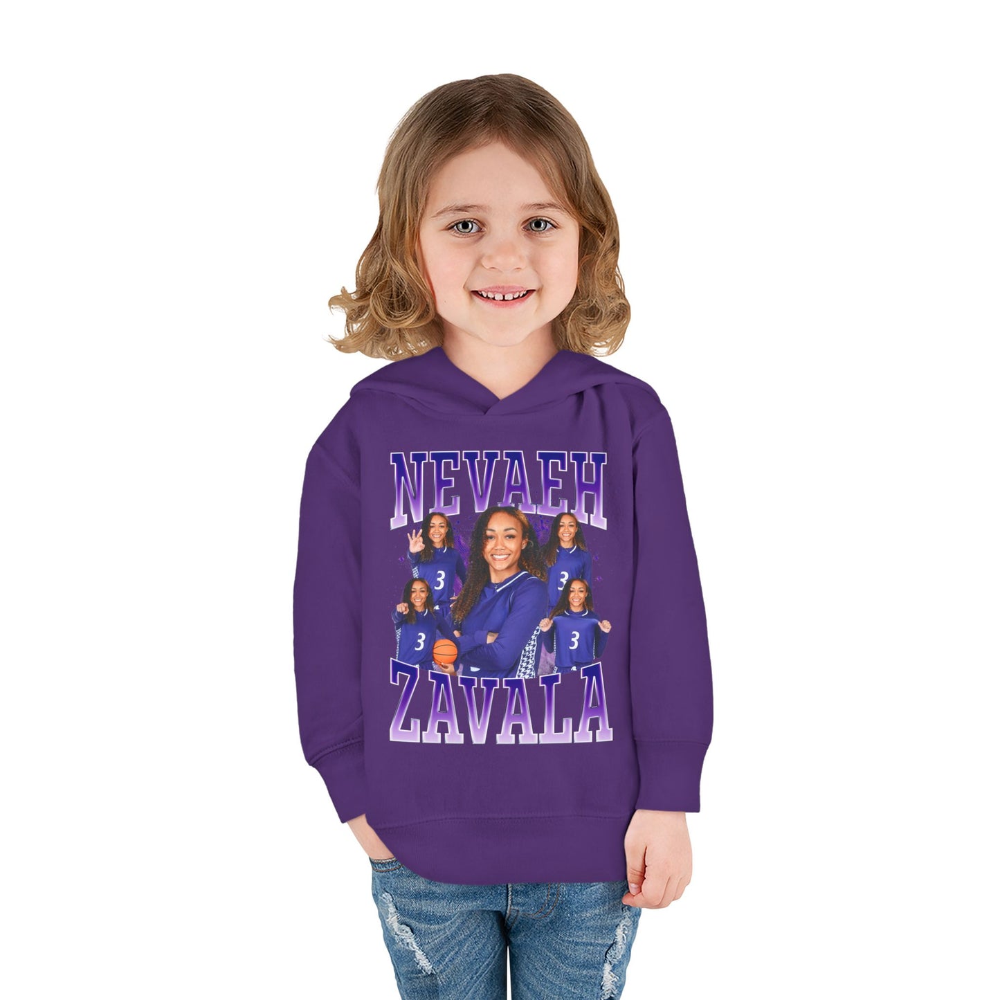 Nevaeh Zavala Toddler Pullover Hoodie
