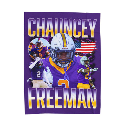 Chauncey Freeman 60"-80" Plush Blanket