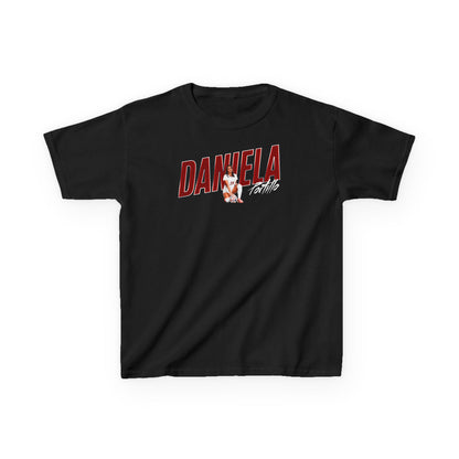 Daniela Portillo Cursive Combo Colored Kids Tee