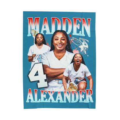 Madden Alexander 60"-80" Plush Blanket