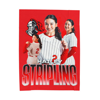 Hailey Stripling 60"-80" Plush Blanket