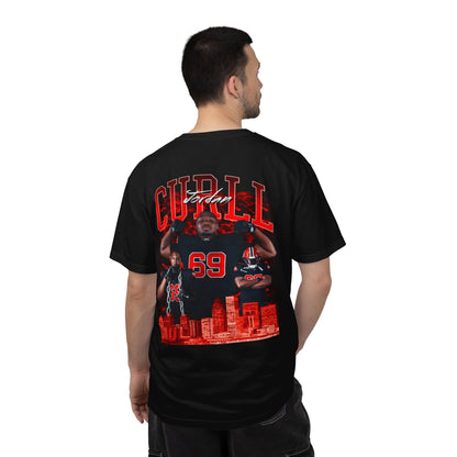 Jordan Curll Logo Front & Back Premium Tee