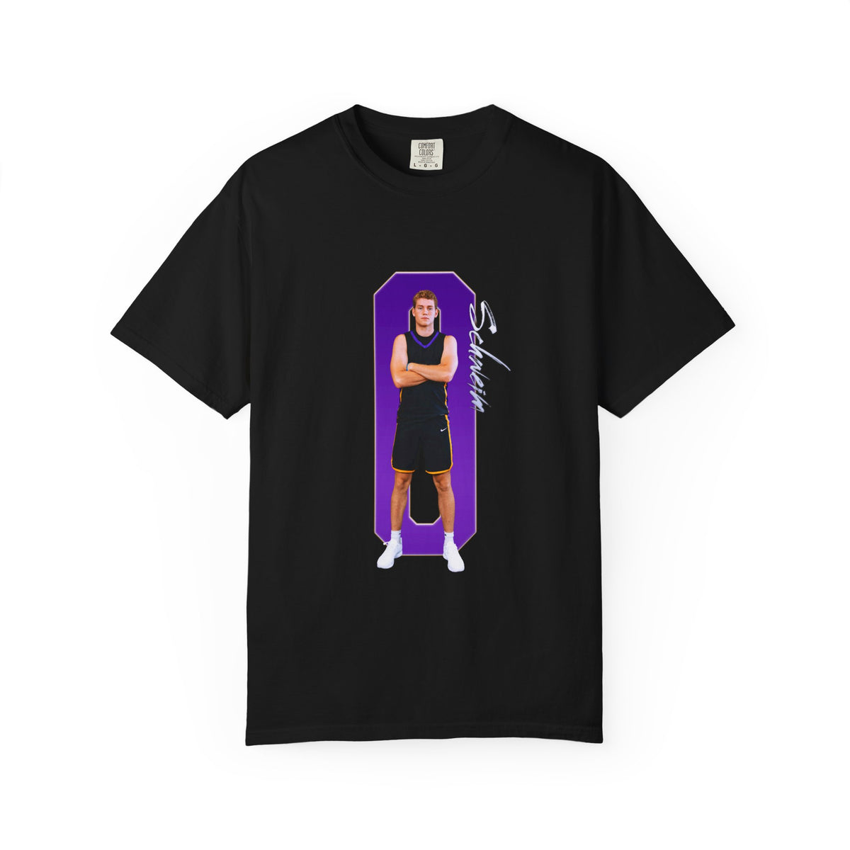 Carson Schweim Player Icon Number Premium Tee